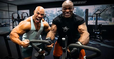 Ronnie Coleman and Phil Heath Converge in a Monumental .
